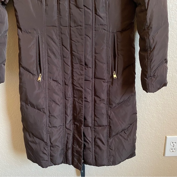 Calvin Klein Down Brown Jacket Women’s Sise S - Picture 4 of 16